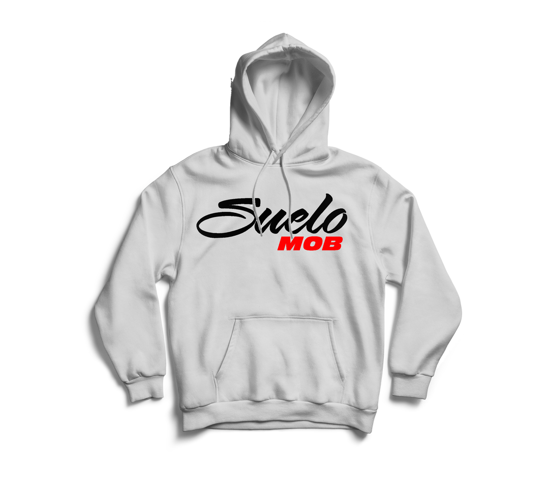 White SueloMob Hoodie