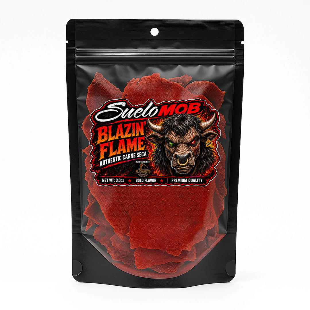 BLAZIN' FLAME Beef Jerky (Carne Seca)