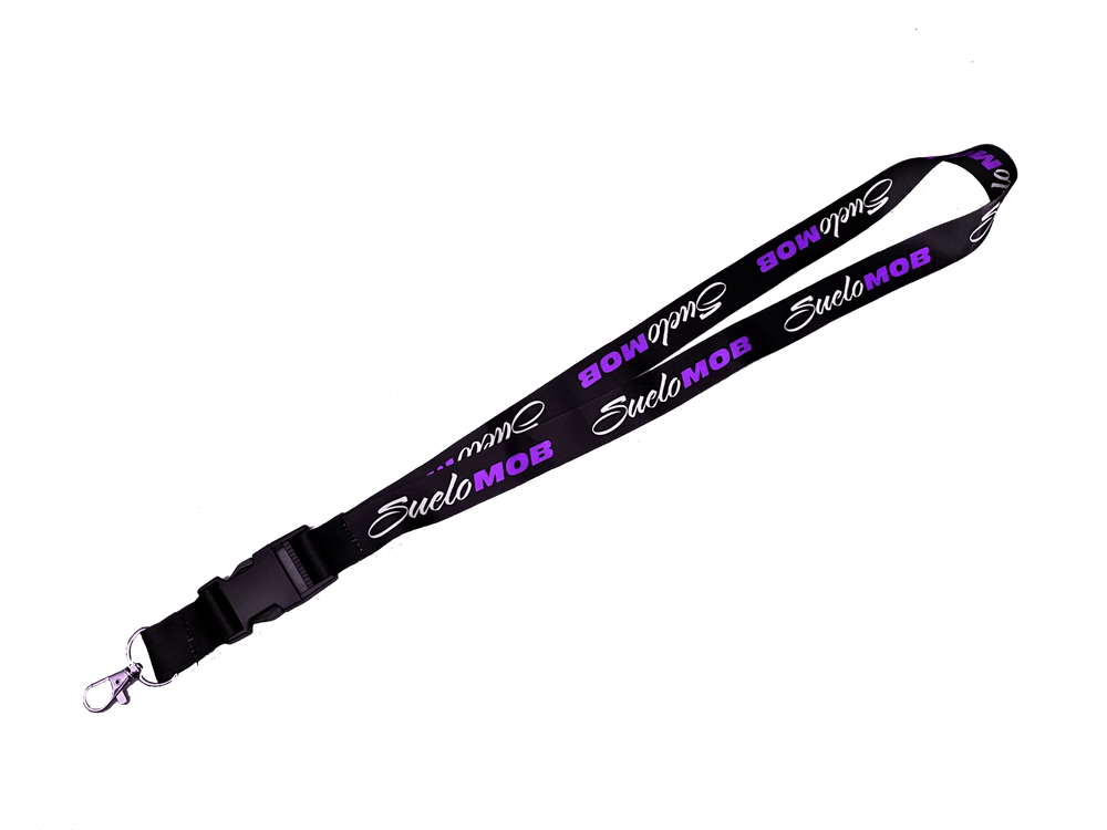 Black Lanyard (MOB - Purple)