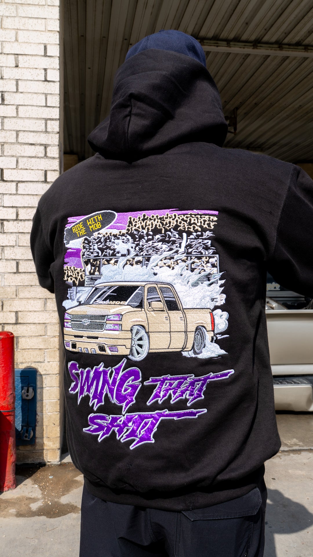 [V2] 🧵330k+ Stitches🪡 "SWiiNG thAt SH*T" Heavyweight Hoodie