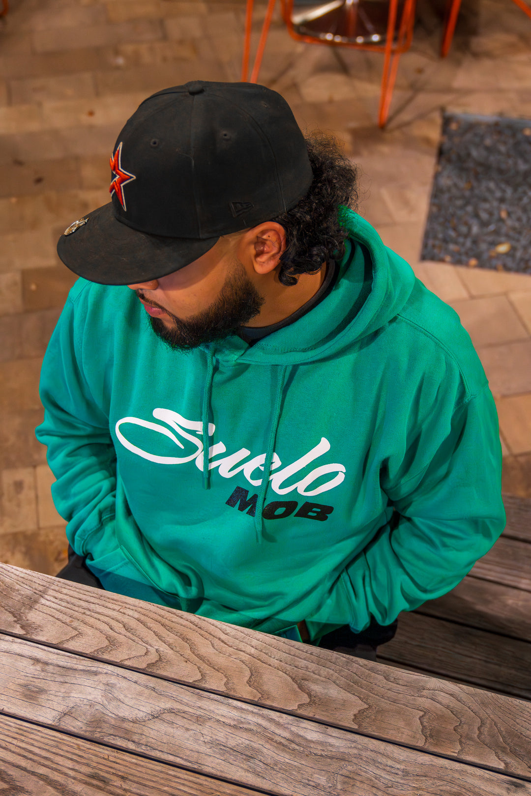 Green SueloMob Hoodie