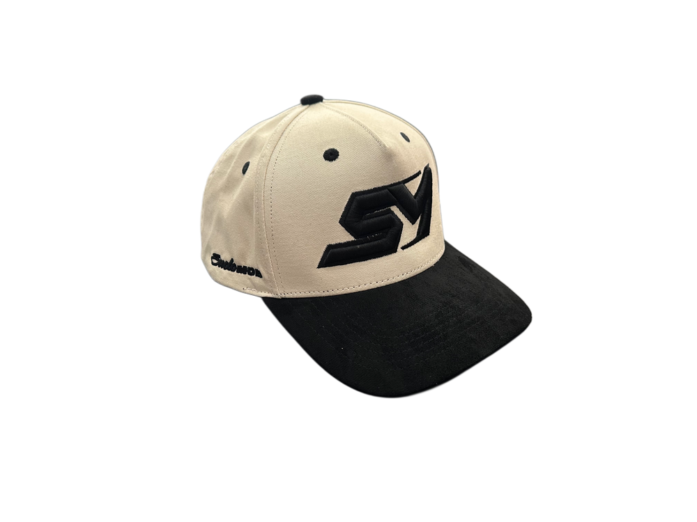 Khaki & Black SueloMob Snapback 🧢