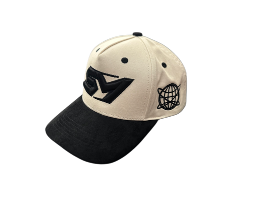 Khaki & Black SueloMob Snapback 🧢