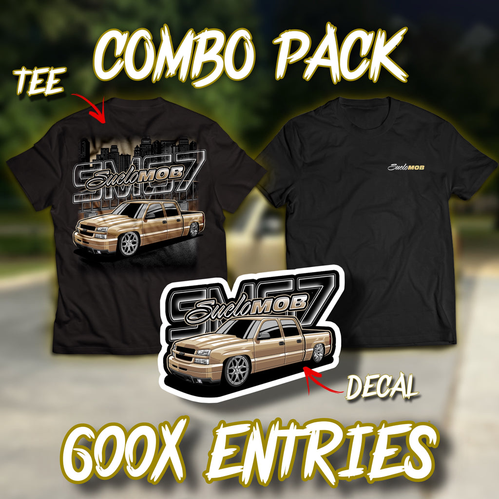 💥600X ENTRIES💥 Combo Pack (Tee + Decal)
