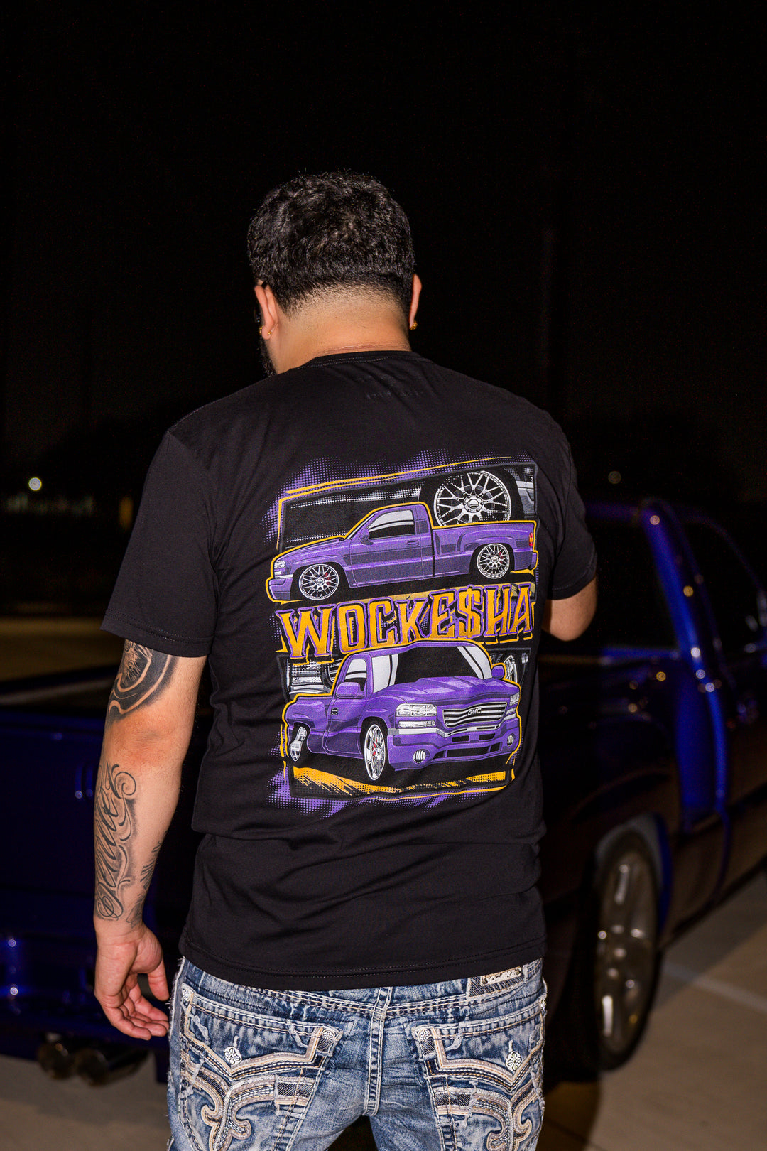 "W0CKE$HA" Tee