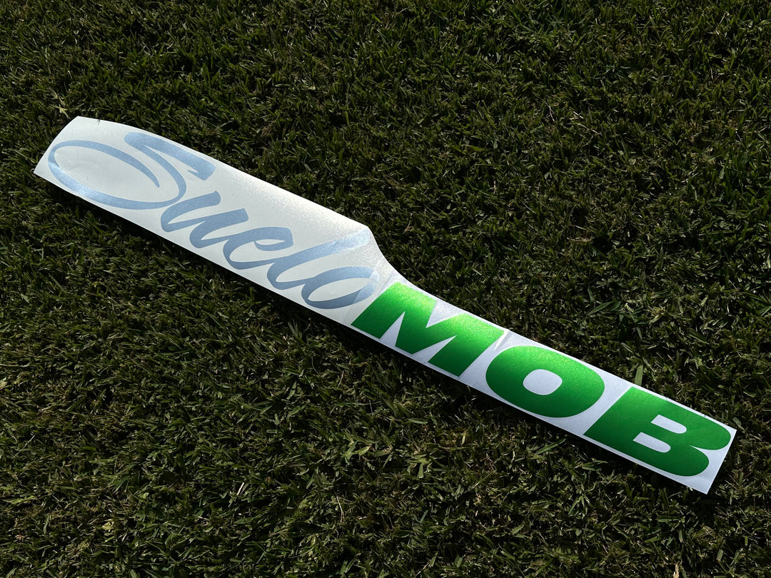 (Custom Chrome Color) SueloMob Windshield Sticker