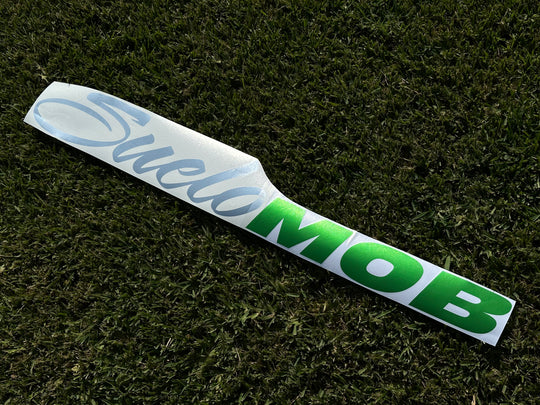 (Custom Chrome Color) SueloMob Windshield Sticker