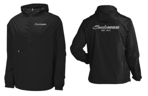 Black Reflective Windbreaker