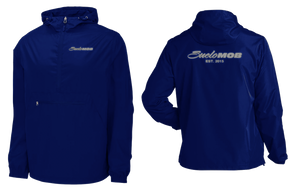 Blue Reflective Windbreaker