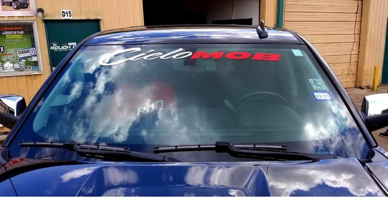 CieloMob Windshield Decal