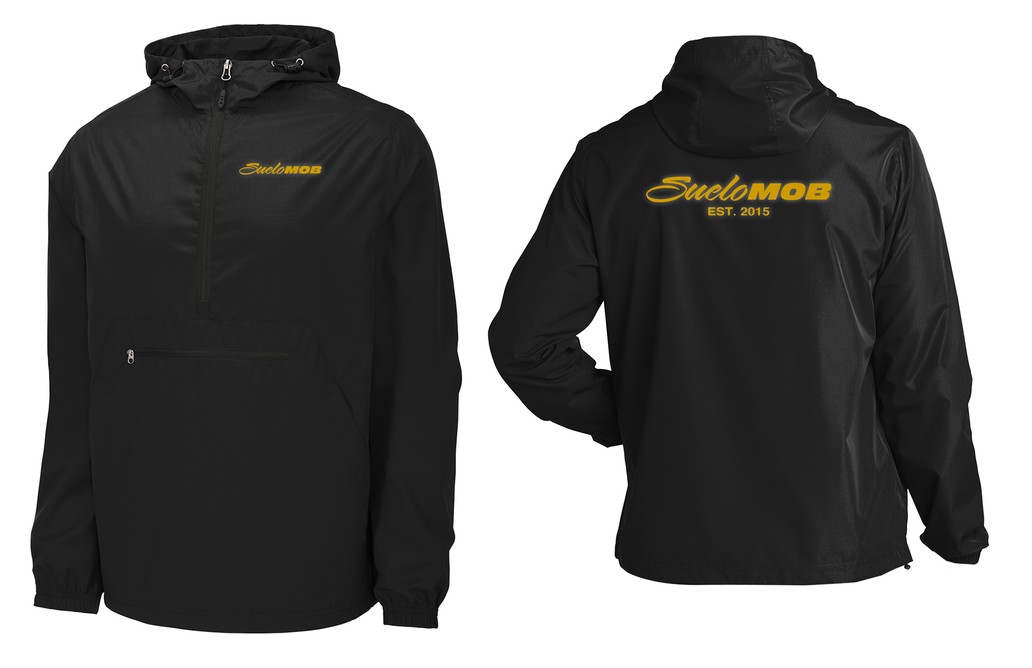 Gold Windbreaker