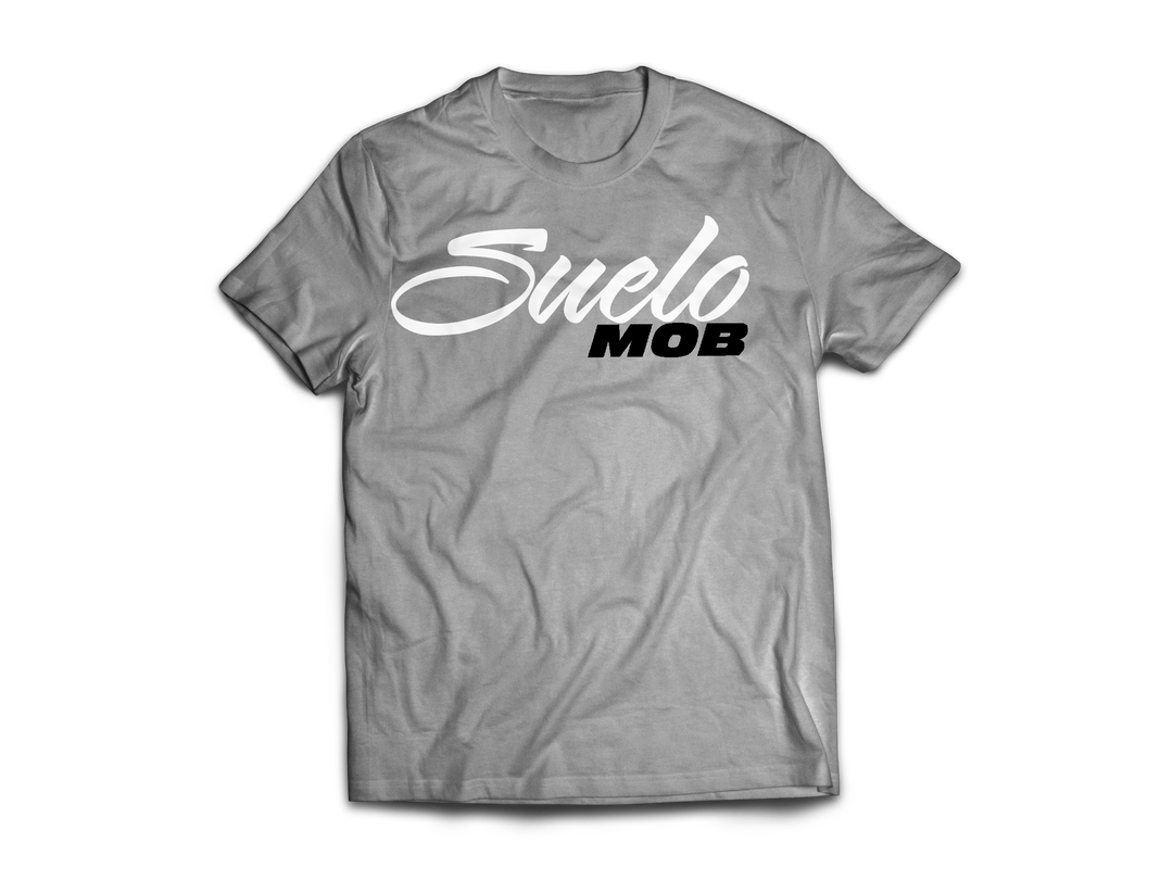 Grey SueloMob Tee