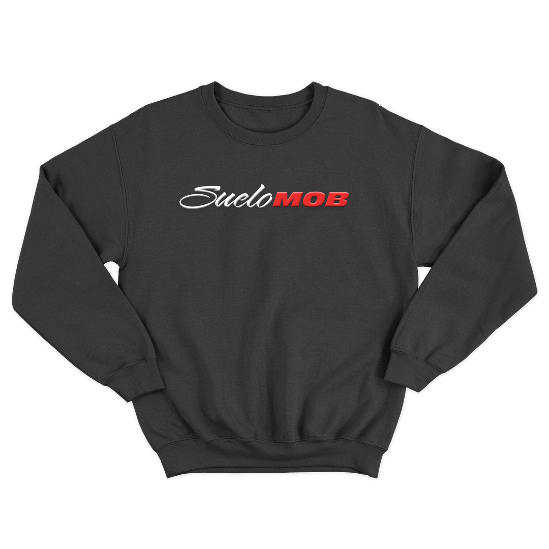 Embroided SueloMob Crewneck Pullover