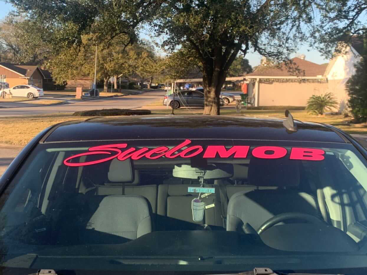 SueloMob Windshield Custom Color (Inside & Outline)