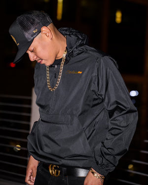 Gold Windbreaker