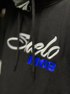 Embroidered SueloMob Hoodie (Custom Color)