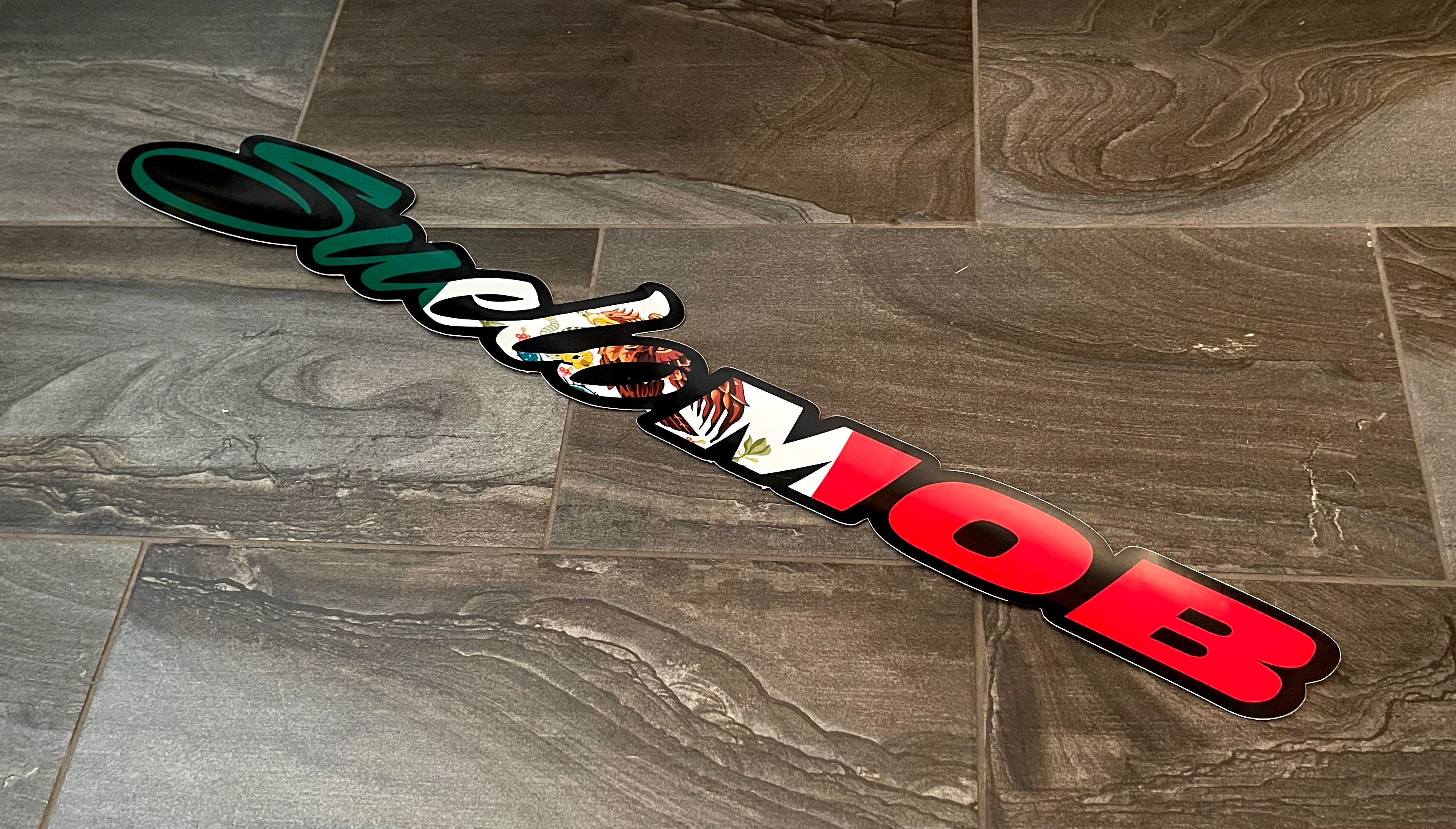 SueloMob MEXICO FLAG Windshield Decal