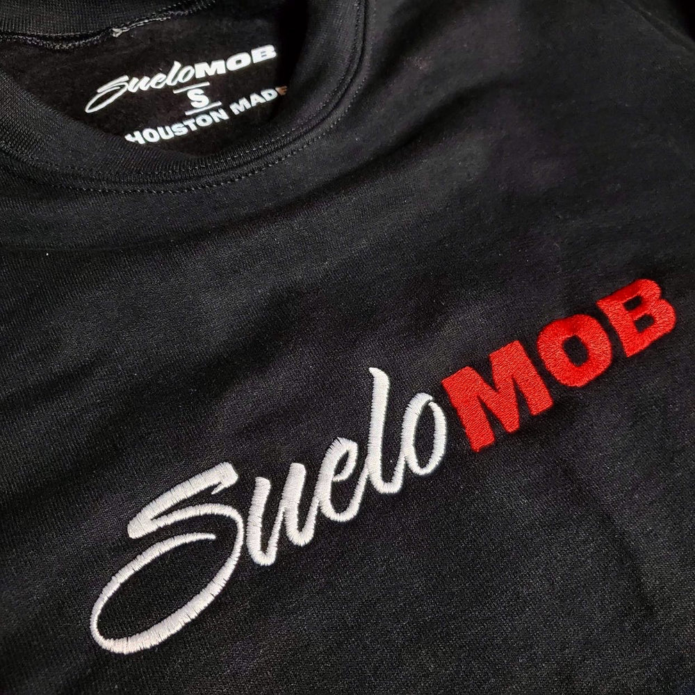 Embroided SueloMob Crewneck Pullover