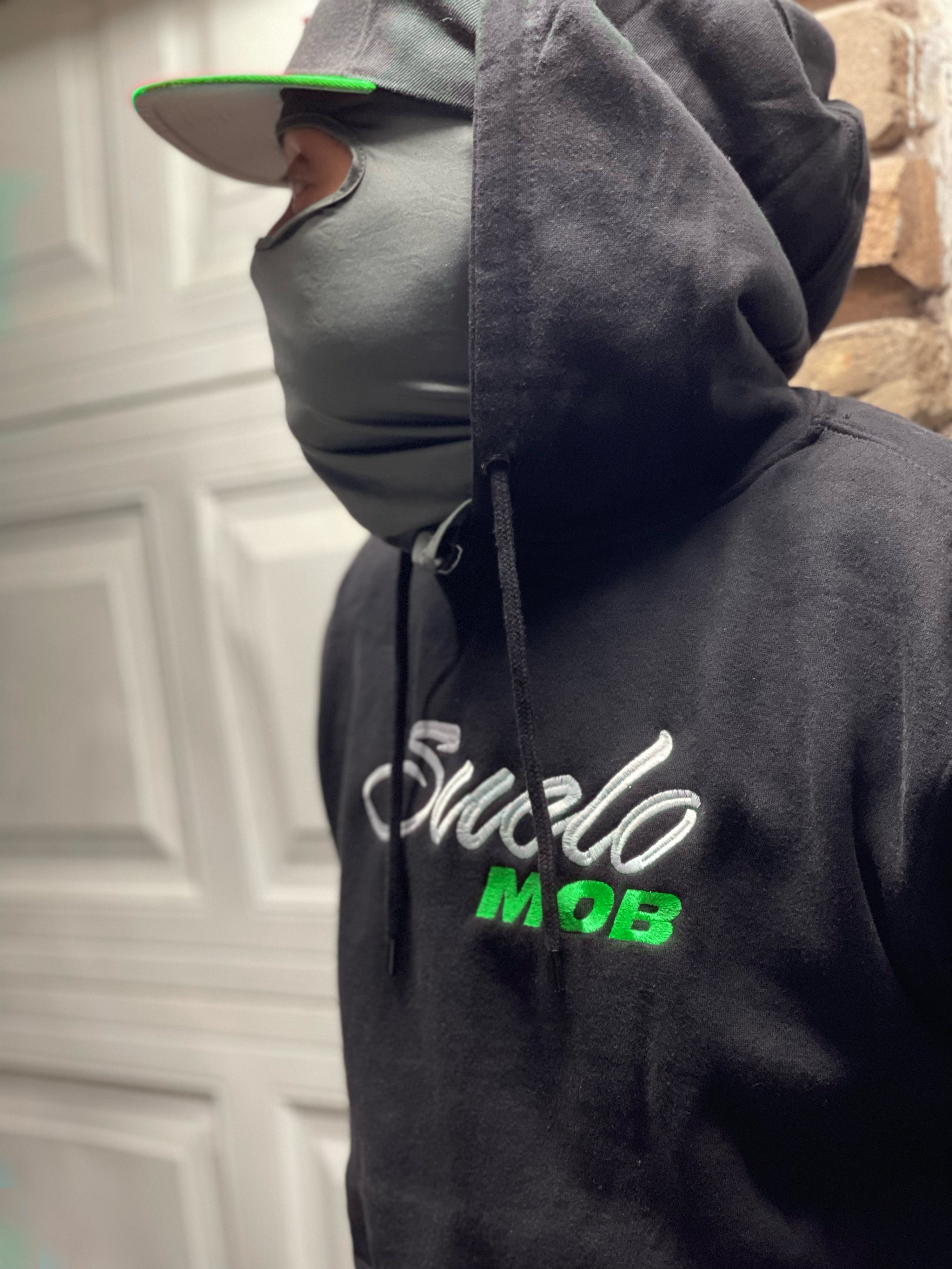 Embroidered SueloMob Hoodie (Custom Color)
