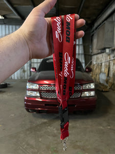 Maroon SueloMob Lanyard