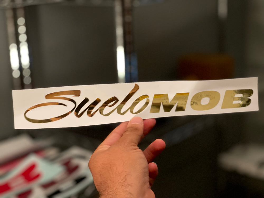 GOLD SUELOMOB DECAL