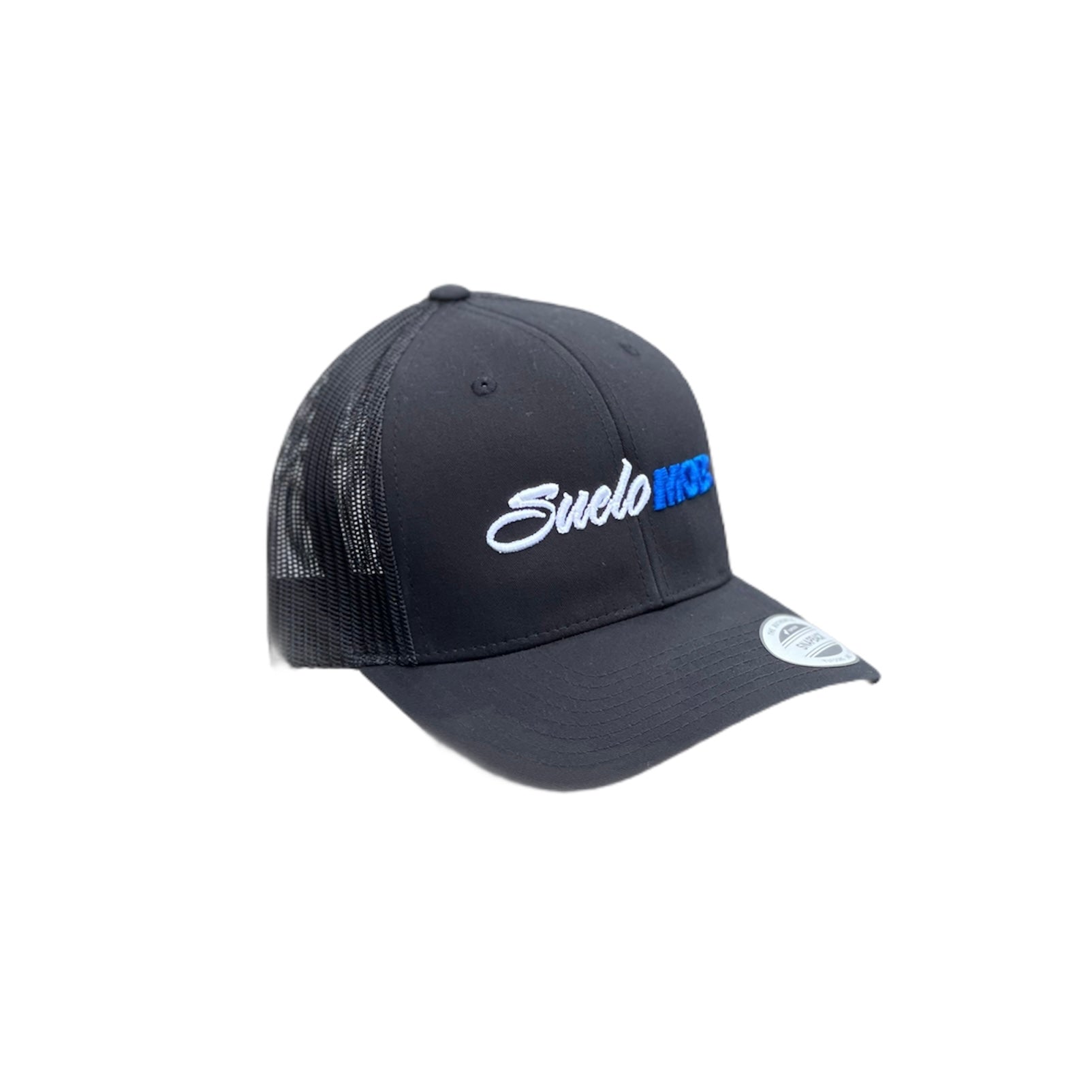 Black w/ Blue Trucker Hat