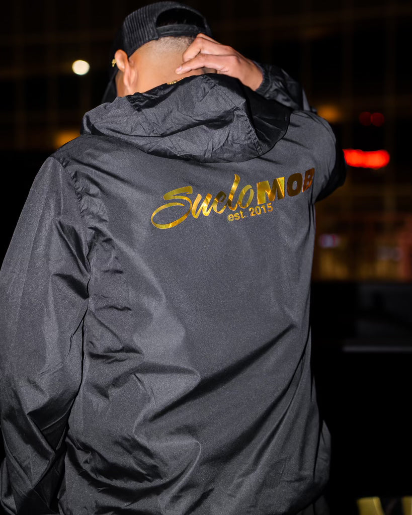Gold Windbreaker
