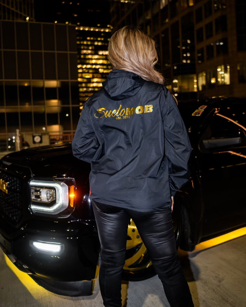 Gold Windbreaker