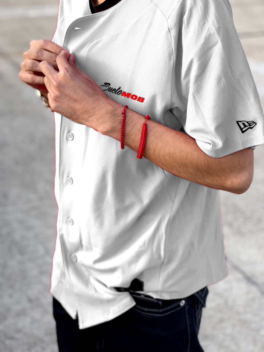 White SueloMob Jersey