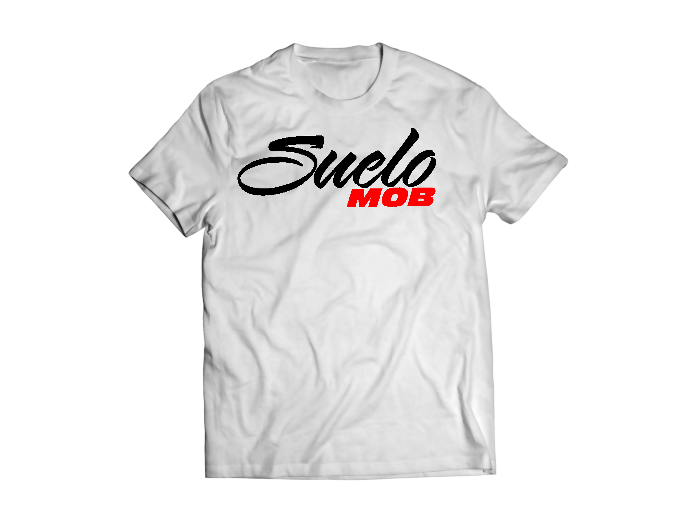 White SueloMob Tee